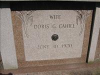 Cahill, Doris G